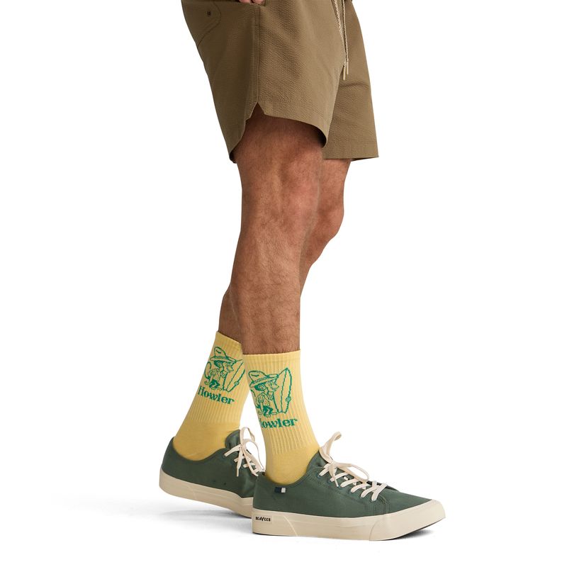 Howler Bros- El Monito Surfs: Yellow Socks