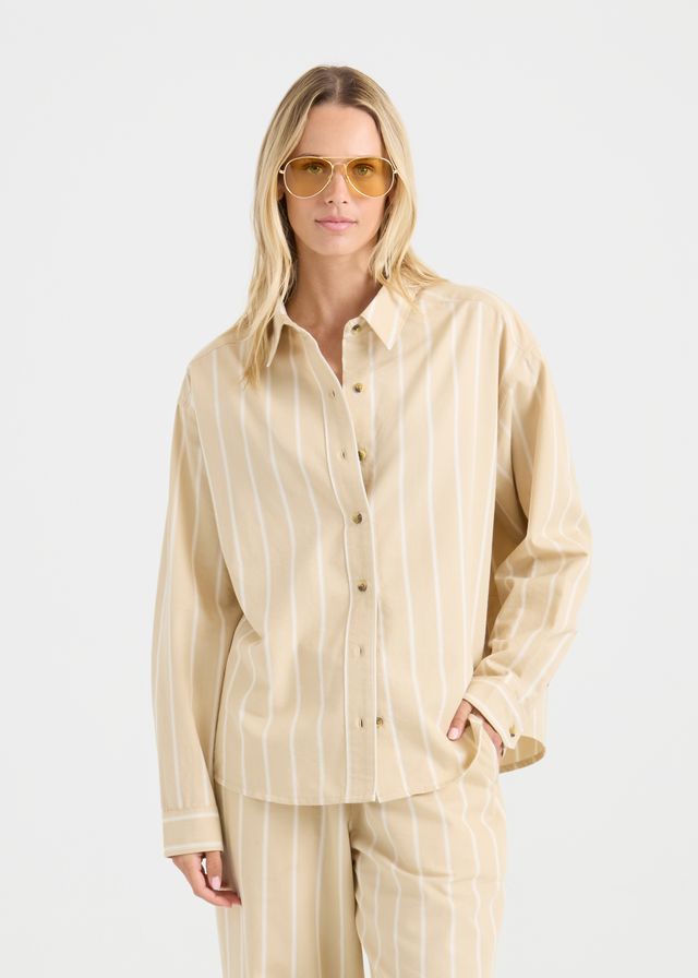 Roark- Costa Shirt Sand