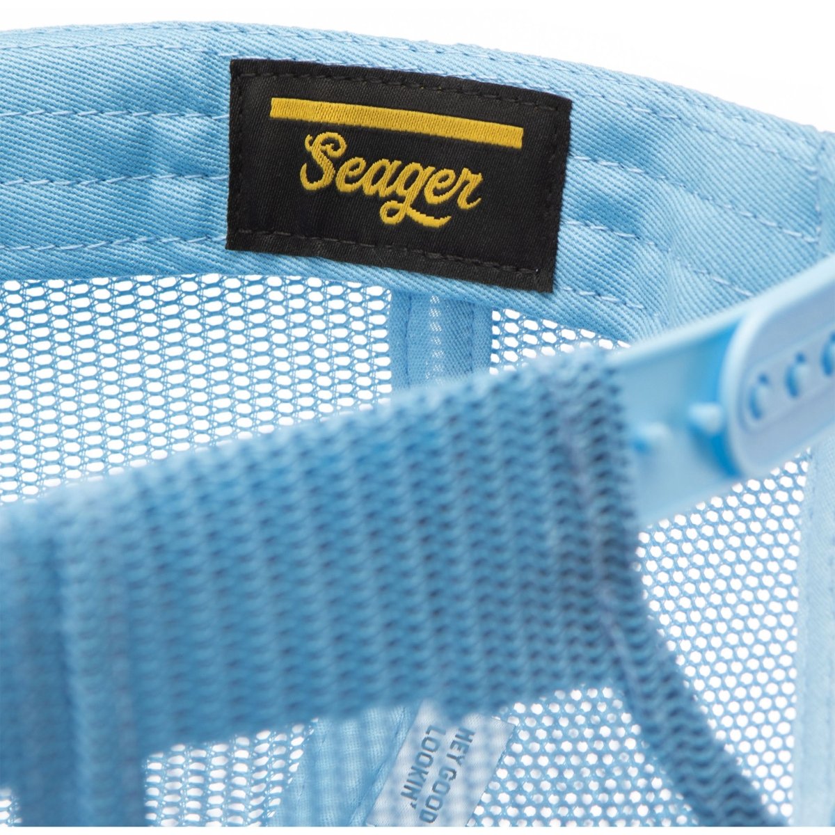 Seager- Old Town All Mesh Snapback Blue
