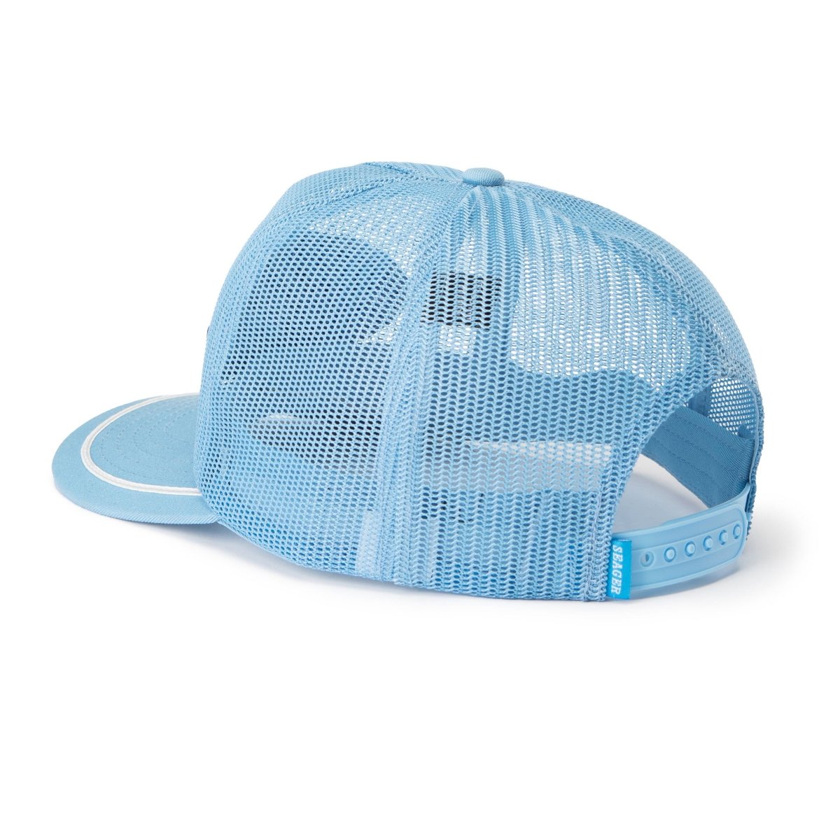 Seager- Old Town All Mesh Snapback Blue