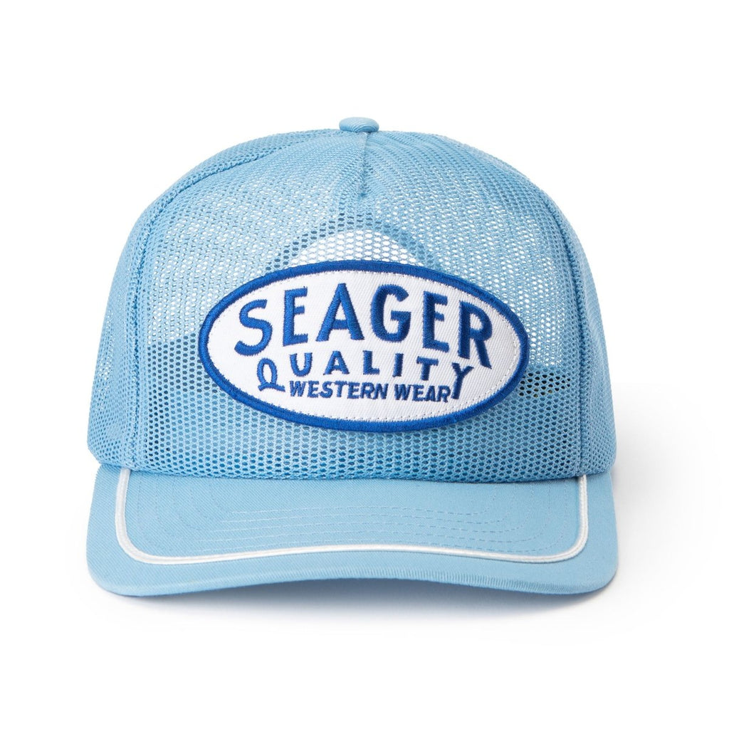 Seager- Old Town All Mesh Snapback Blue