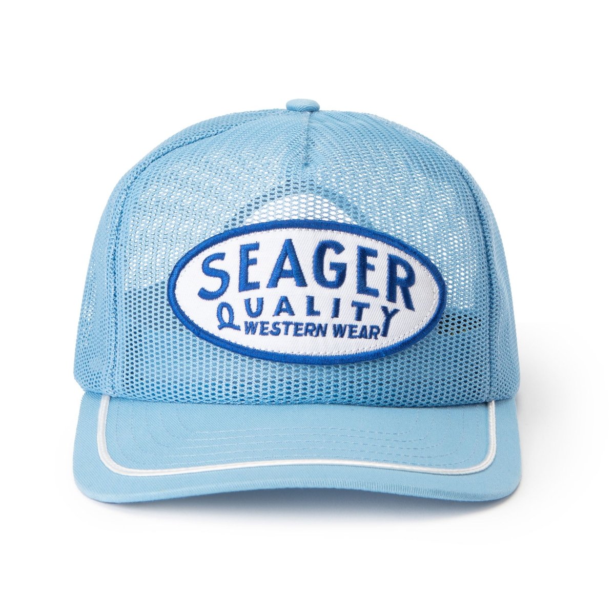 Seager- Old Town All Mesh Snapback Blue