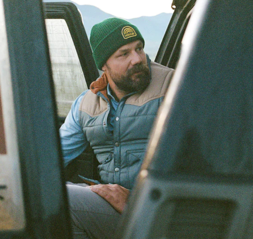 Howler Bros- Hawkeye Beanie Rainbow Forest