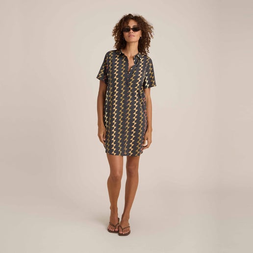 Roark- Bless Up Dress in Faded Black