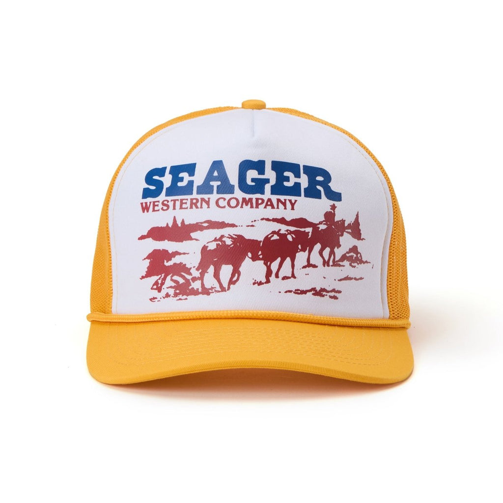 Seager- Pack Mule Snapback Yellow/Cream