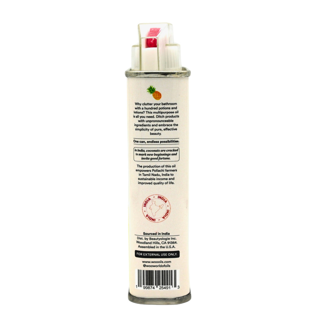 Woo - World of Oils- Pineapple + Coconut Oil, 100% Organic