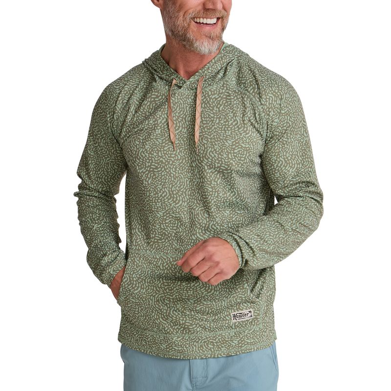 Howler Bros- Loggerhead Hoodie Pond Patterns