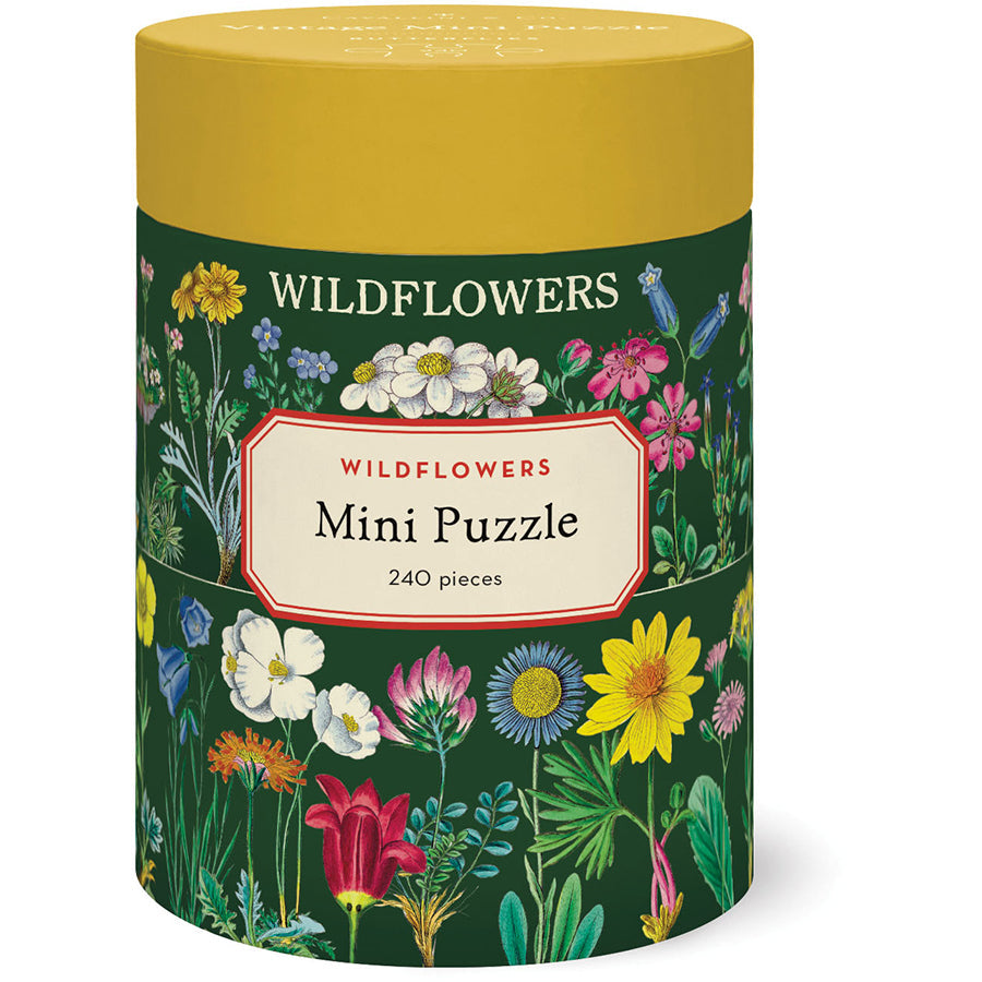 Cavallini Papers & Co.- Wildflowers 240 Pieces Mini Puzzle
