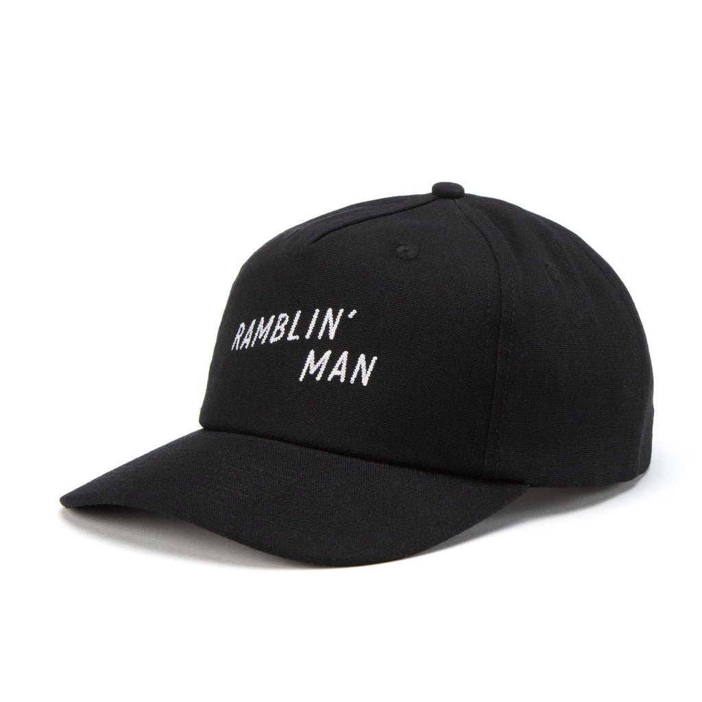 Seager- Ramblin' Man Hemp Snapback Black