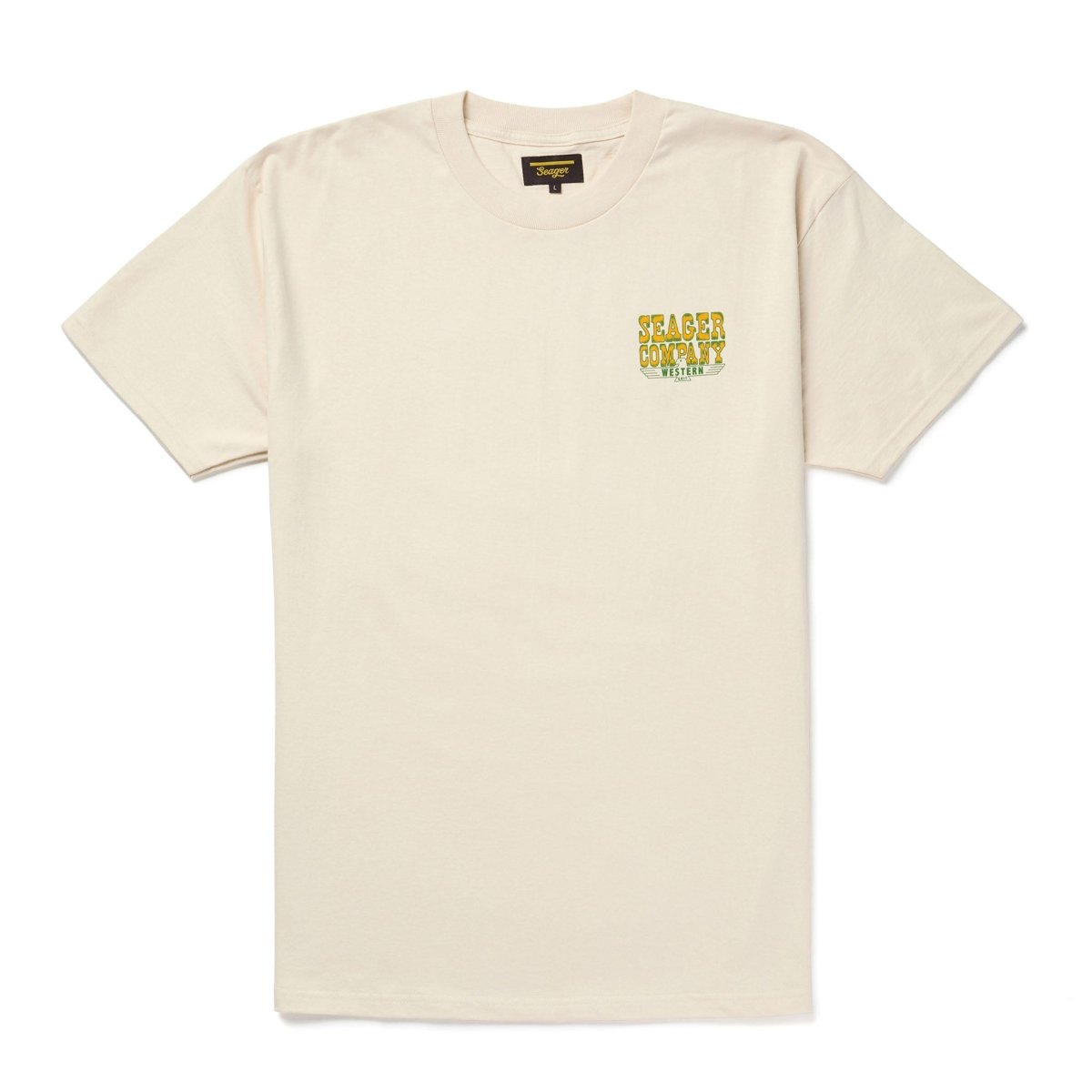 Seager- Rattler Tee Vintage White