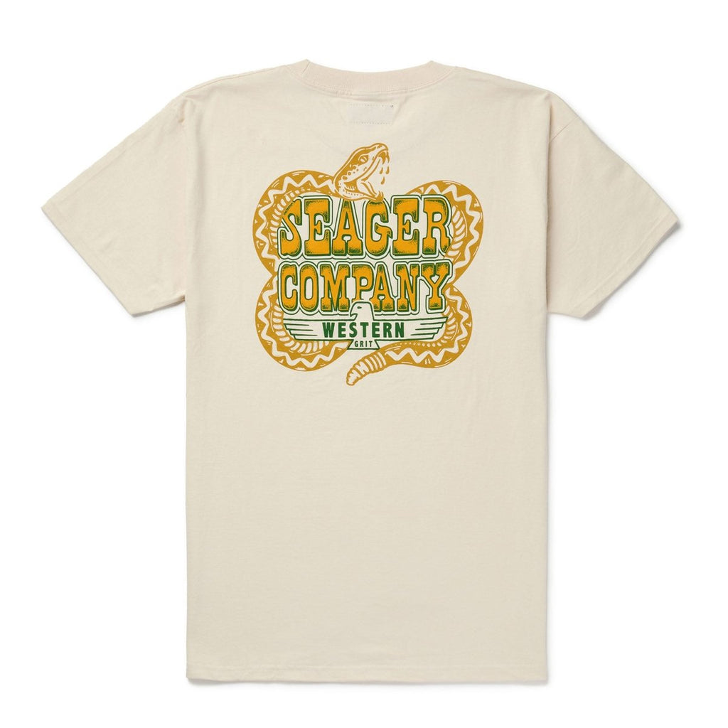 Seager- Rattler Tee Vintage White