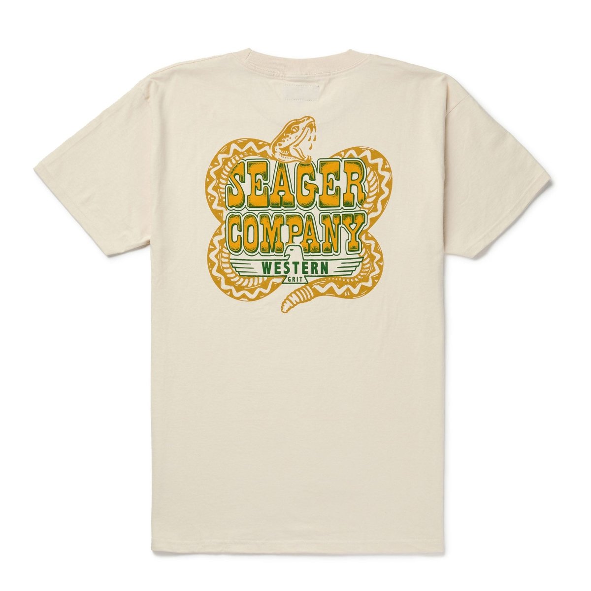 Seager- Rattler Tee Vintage White