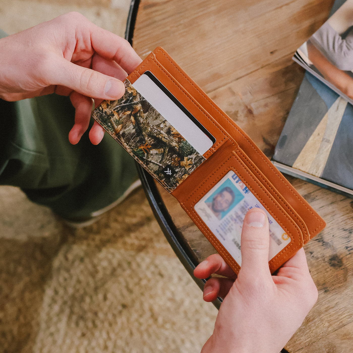 Thread Wallet- Cash Bifold Wallet