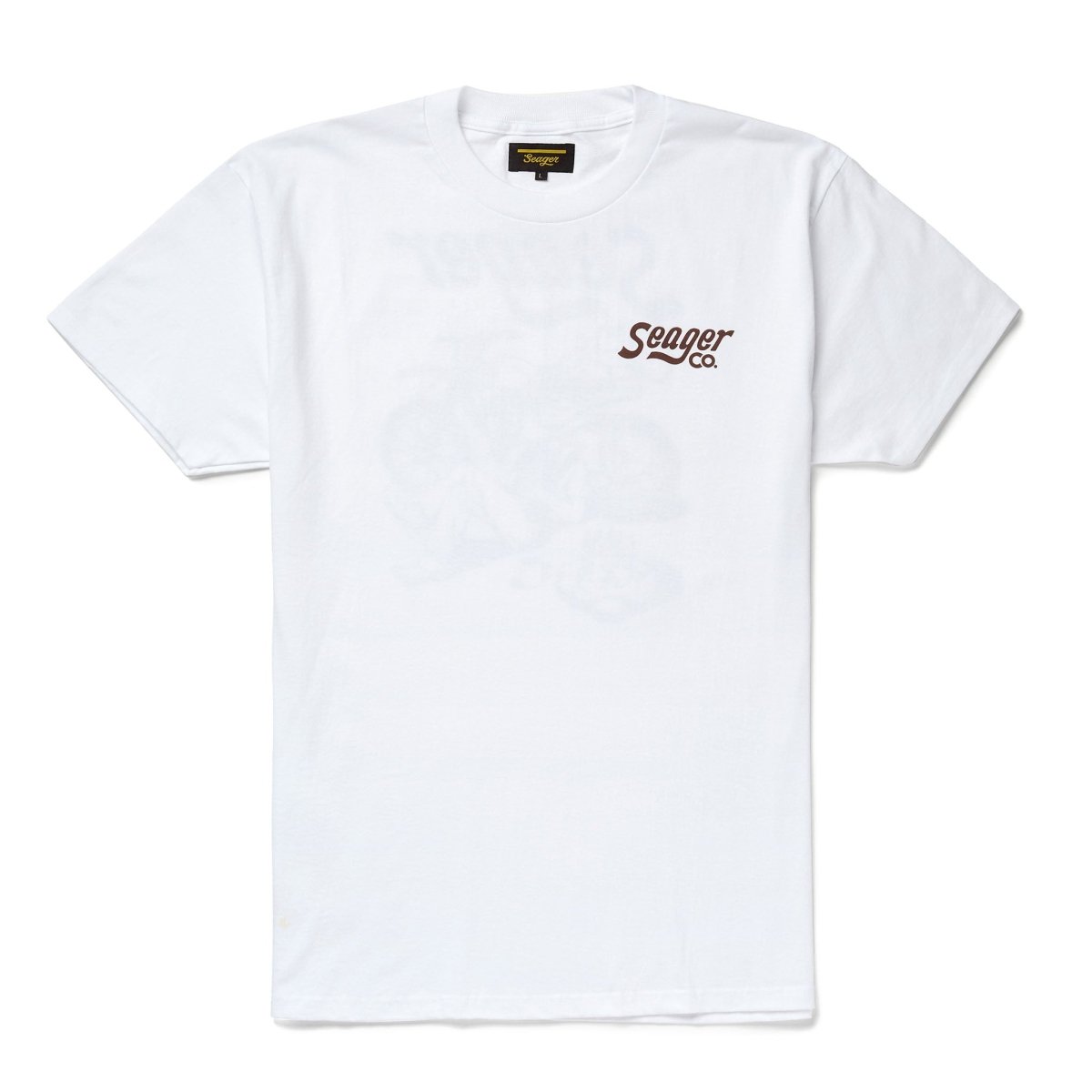 Seager- Romero Tee White