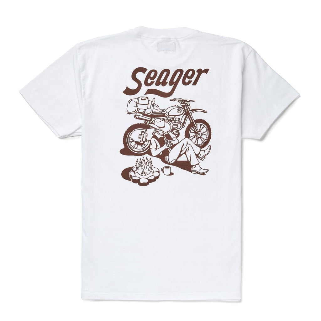 Seager- Romero Tee White