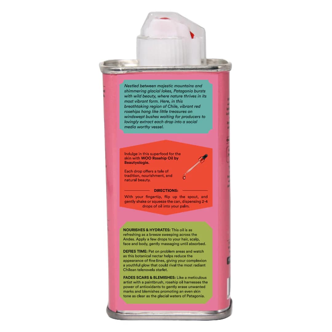 Woo - World of Oils- Rosehip Oil, 100% Organic