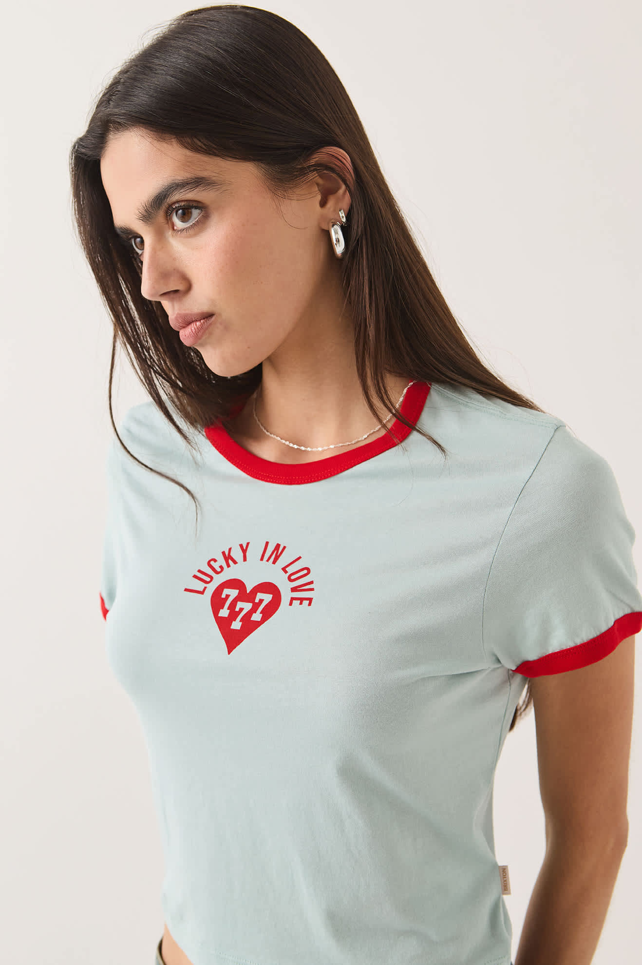 Brixton- Lucky in Love Baby T-Shirt
