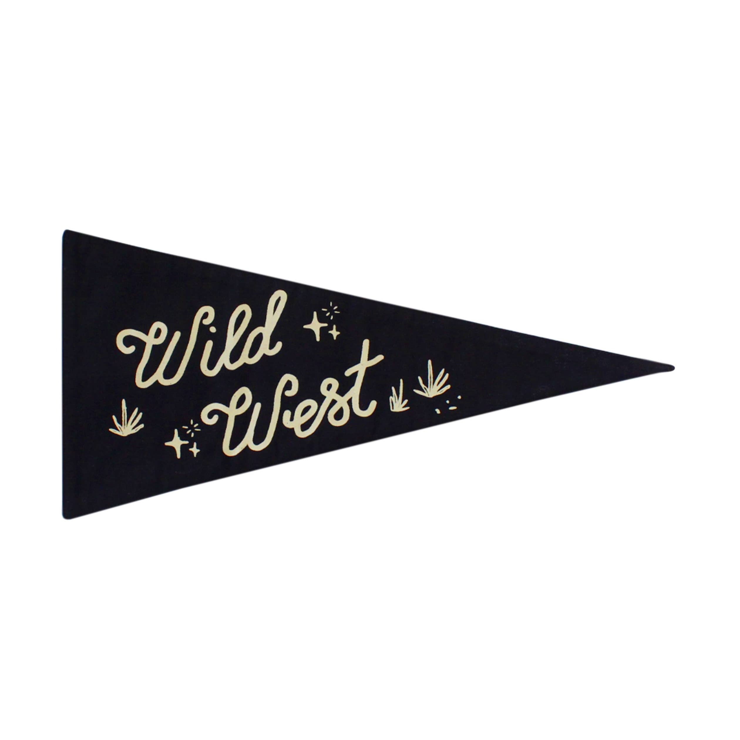 d e s c r i p t i o n

"Wild West" Off-white screen print on black, triangle canvas pennant.
HOWDY LINE 2022

Sewn and screen printed by hand by Kenyan artisans.

s p e c s

+ natural canvas

+ 5/16 inch grommets

+ 20in x 9in

#texas #western #southern #