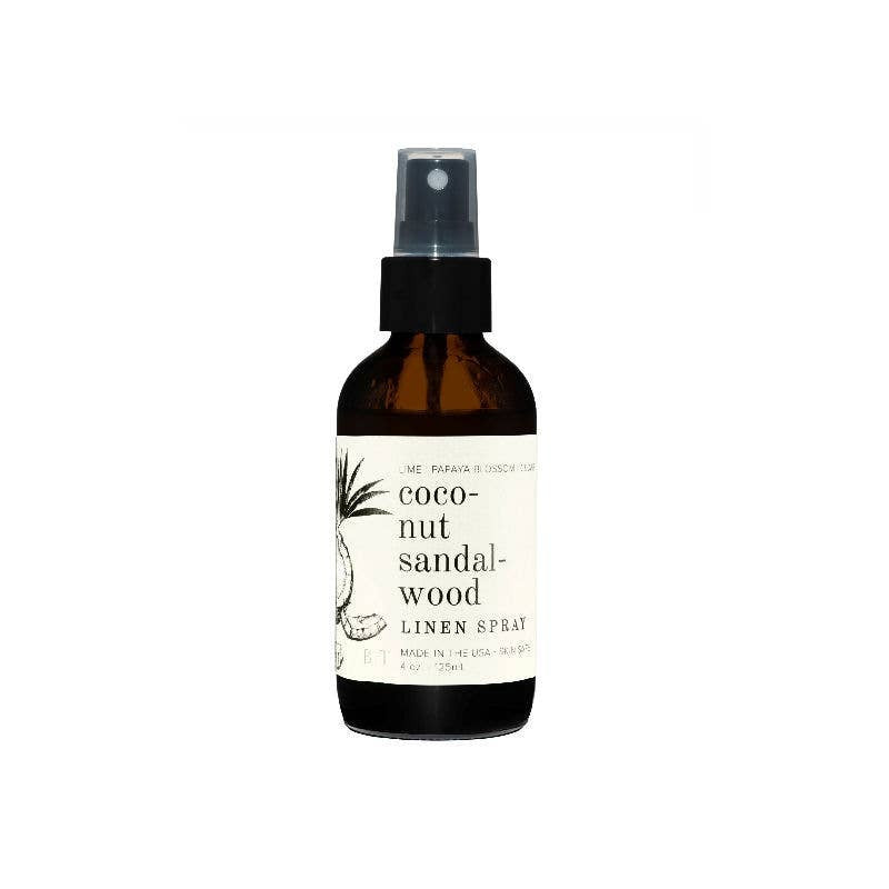 Scent Notes: Lime | Papaya Blossom | Cedar

Meet our new Coconut Sandalwood scent.  This coconut masterpiece has notes of lime, papaya blossom, and cedar.

Ingredients: Organic Aloe Leaf Juice, Phenoxyethanol, Witch Hazel Water, Organic White Willow Bark 