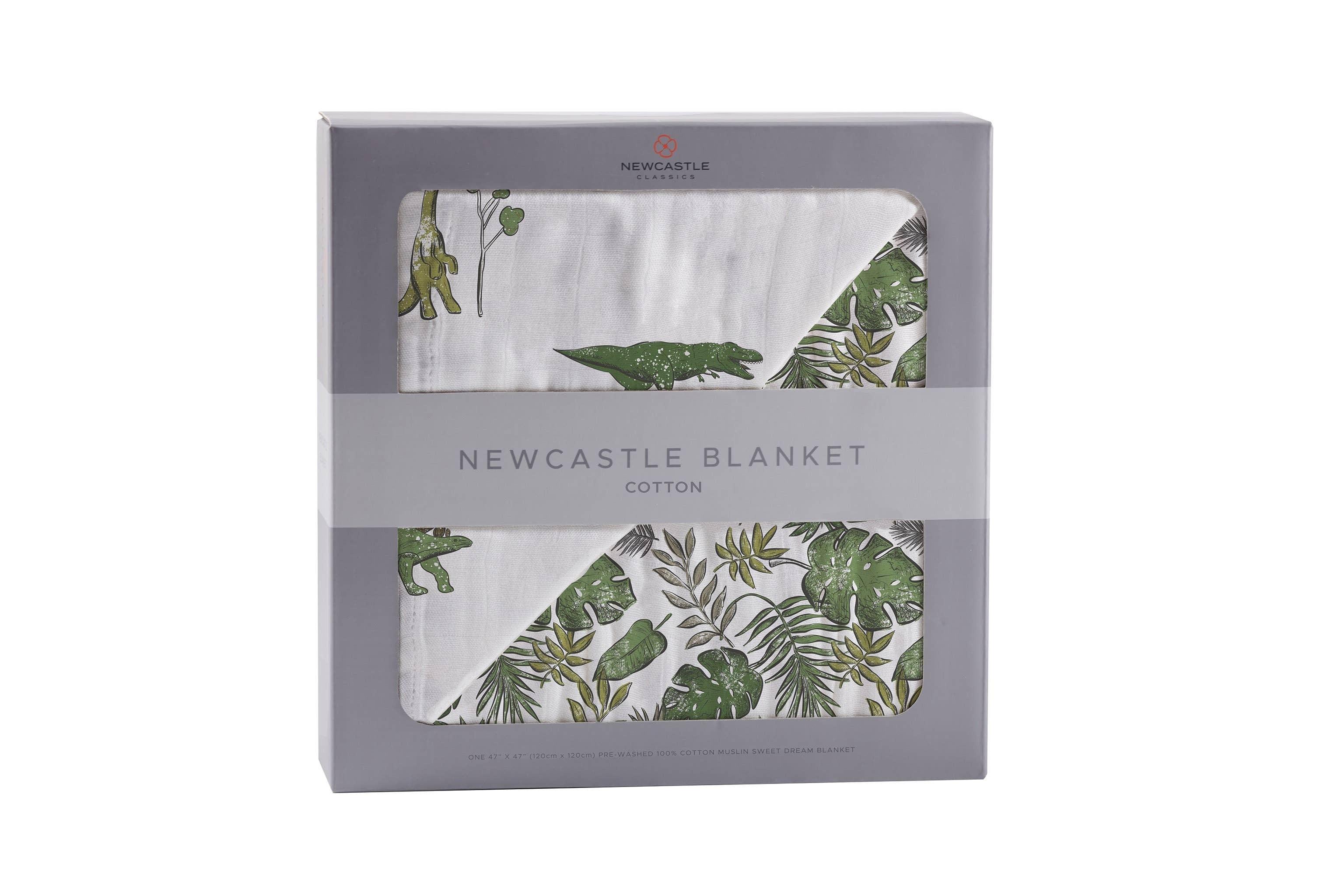 Our kids love snuggling up with this lush comfy, cozy, and cuddly four-layer 100% natural cotton muslin blanket. Soft breathable and versatile blanket is made of natural cotton fibers. Perfect for home or on the go.

Size: 47" x 47" (120cm x 120cm)