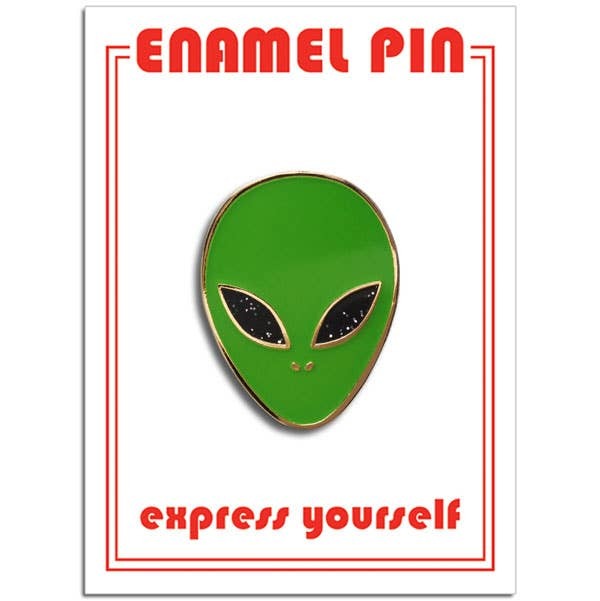 ❤ Pin is approximately 1.125" high x 1" wide
❤ Packaging size is 2.5" x 3"
❤ Hard Enamel with Glow in the Dark paint and black sparkles.
❤ Enamel pins are collectible, fun, quirky & retro
❤ High Quality and great packaging to give as a gift.
❤ Copper meta