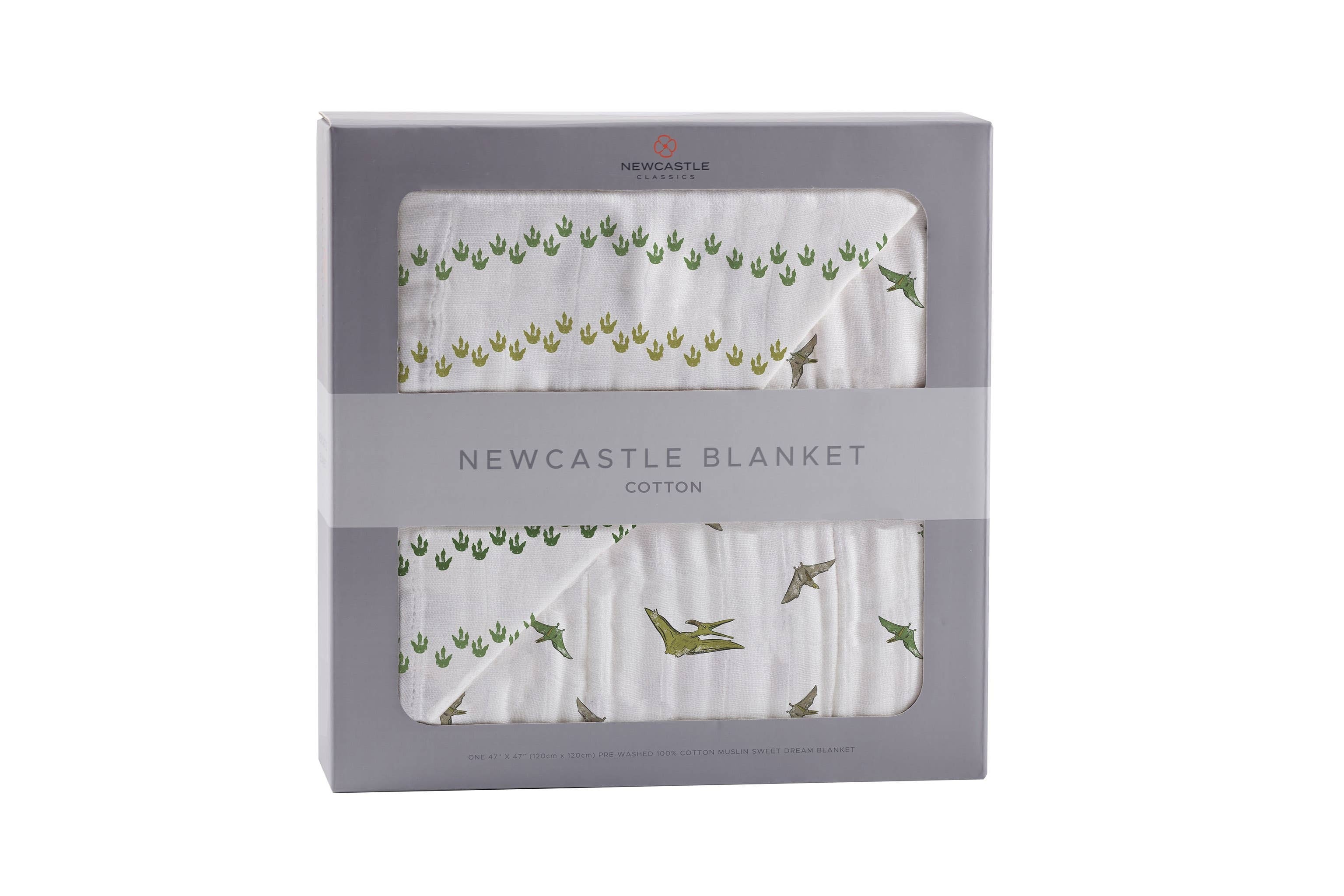 Our kids love snuggling up with this lush comfy, cozy, and cuddly four-layer 100% natural cotton muslin blanket. Soft breathable and versatile blanket is made of natural cotton fibers. Perfect for home or on the go.

Size: 47" x 47" (120cm x 120cm)