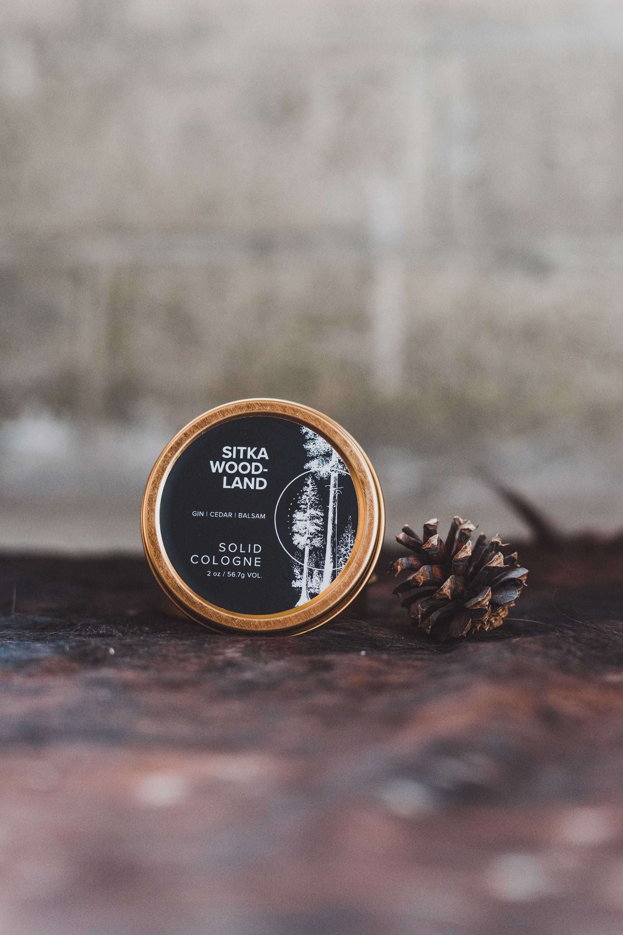 Scent Notes: Gin | Cedar | Balsam

Geotanical solid cologne is a salve-like product designed to make only the user fragrant and not the entire room. Sitka Woodland is suggestive of dry gin on a hot day, fresh notes of spruce and cedar with a slide of red 