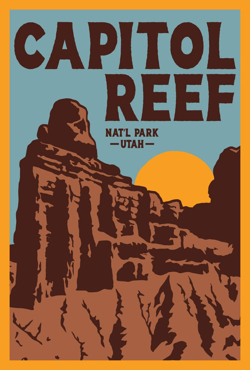 Greetings from Capitol Reef!

Postcards are a great way to send greetings from a place you’ve visited to a loved one - a tradition since the early 1800s! Don't want to send it? Postcards are also a great keepsake for your own memories.

-Original art work