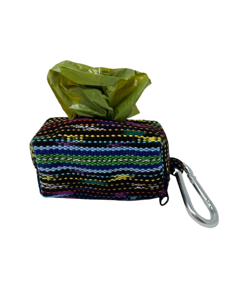 With all the colors you'd find fathoms below, ocean blues and coral too. Machine Washable Poop Bag Holder.   Add a little “pop” to your poop bag dispenser! Conveniently designed to fit a standard roll of dog waste bags (one free biodegradable roll include