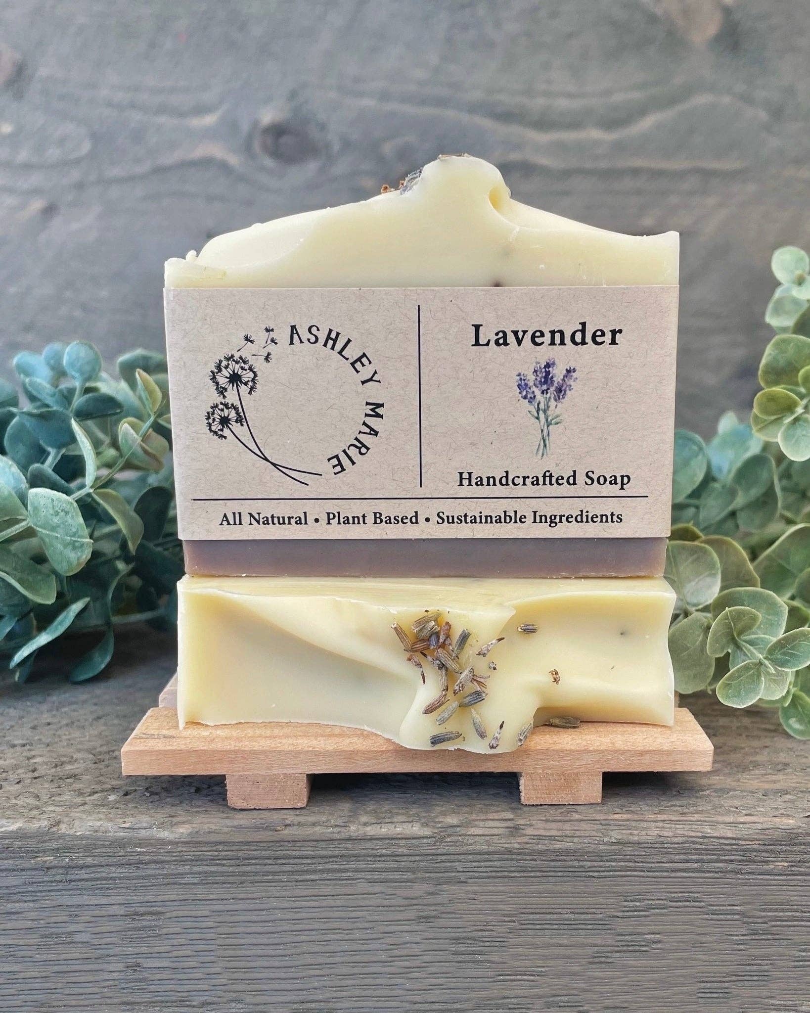 The benefits of this beautiful flower are unlimited, but most importantly, it has properties that relax and heal the skin. This bar is sure to please every Lavender lover and is aromatherapy at its best- in soap form!