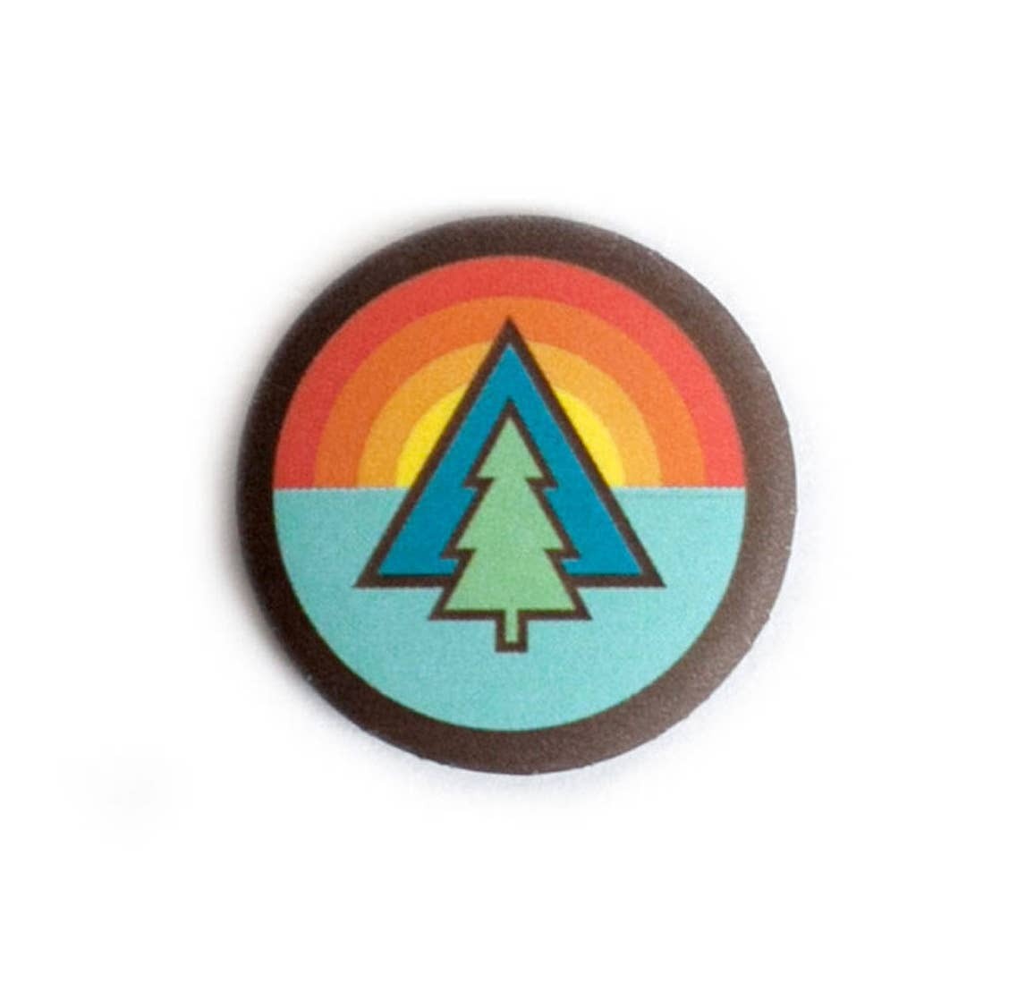 Add a little nature to your hats, backpacks, purses, jackets, wherever.
ITEM DETAILS: Button is 1.5" and made of a matte, smooth and soft material.
PACKAGING: Comes with designed back and sleeve.
MADE IN USA