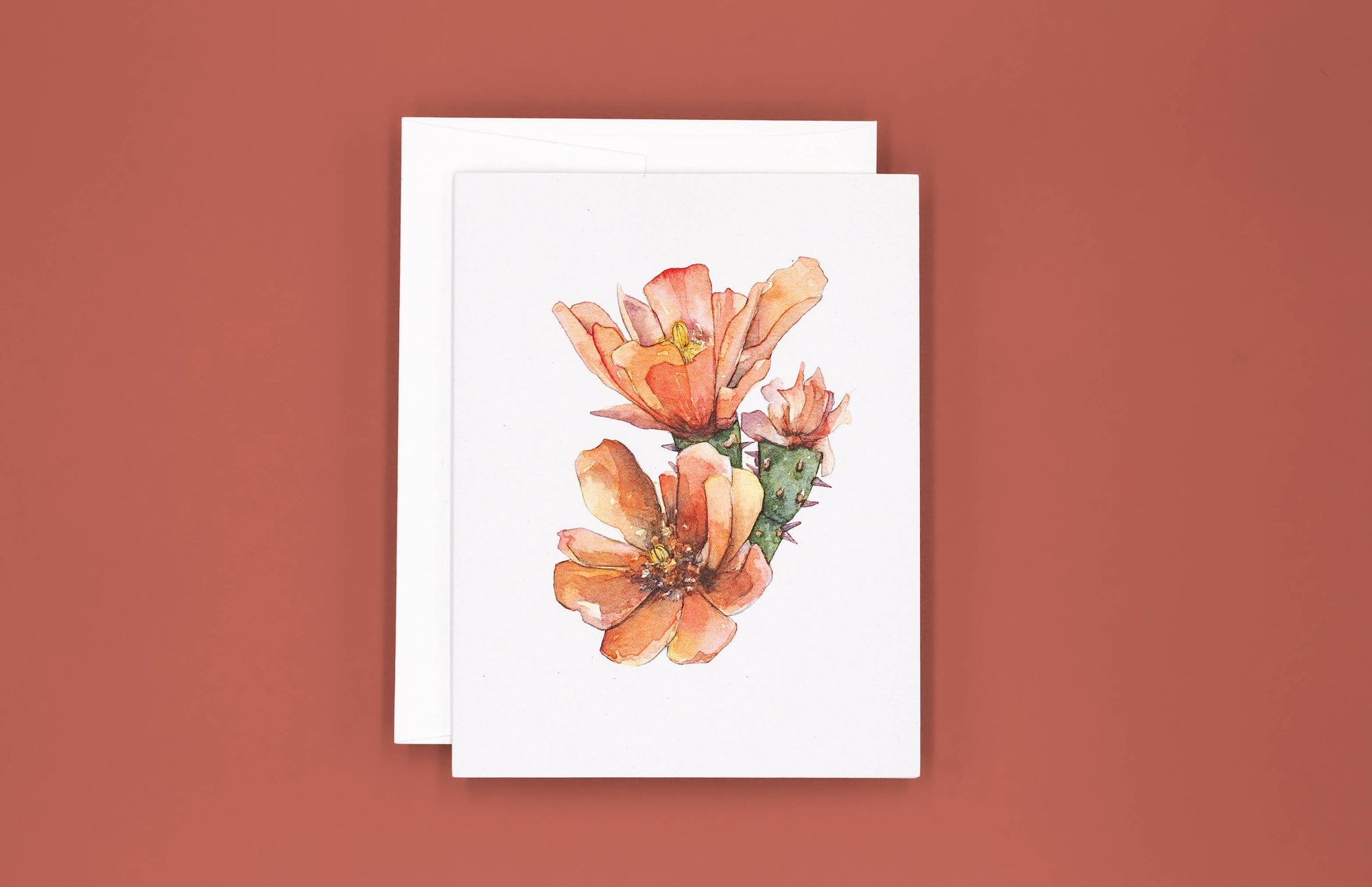 Cholla Blossom Orange Duo Greeting Card is great for anniversaries, birthdays or simply sending a surprise snail mail to a loved one. <3

Card Details:
Cholla Blossom Orange Duo - watercolor
Size: 4.25” x 5.5” (A2)
Blank Inside (I’ll leave that special no