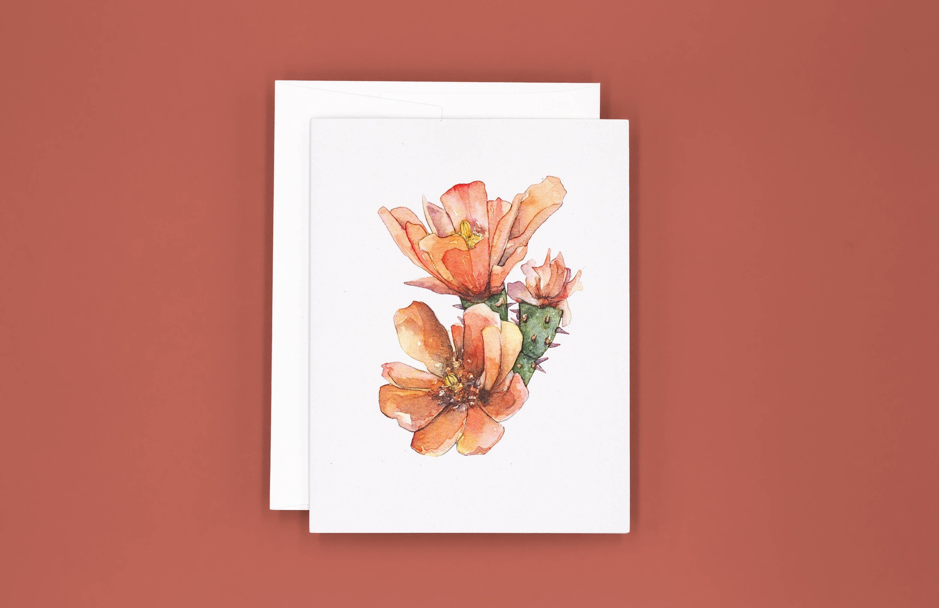 Cholla Blossom Orange Duo Greeting Card is great for anniversaries, birthdays or simply sending a surprise snail mail to a loved one. <3

Card Details:
Cholla Blossom Orange Duo - watercolor
Size: 4.25” x 5.5” (A2)
Blank Inside (I’ll leave that special no