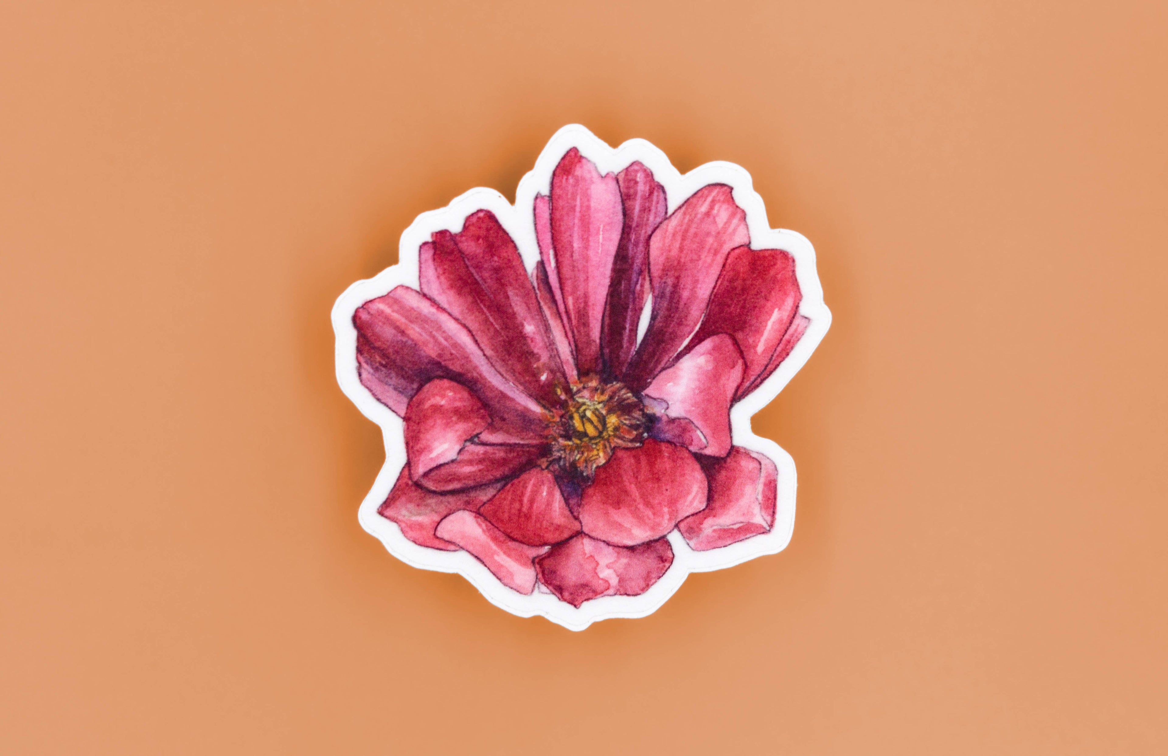 Cholla Blossoms is a series of watercolor floral illustrations from Cacti Oasis©. These flowers are specifically from Cholla Cacti and bloom throughout the spring and early summer.

Wine Sticker Size: 2.94" x 3"
Orange Sticker Size: 2.94" x 3"

Thick, dur