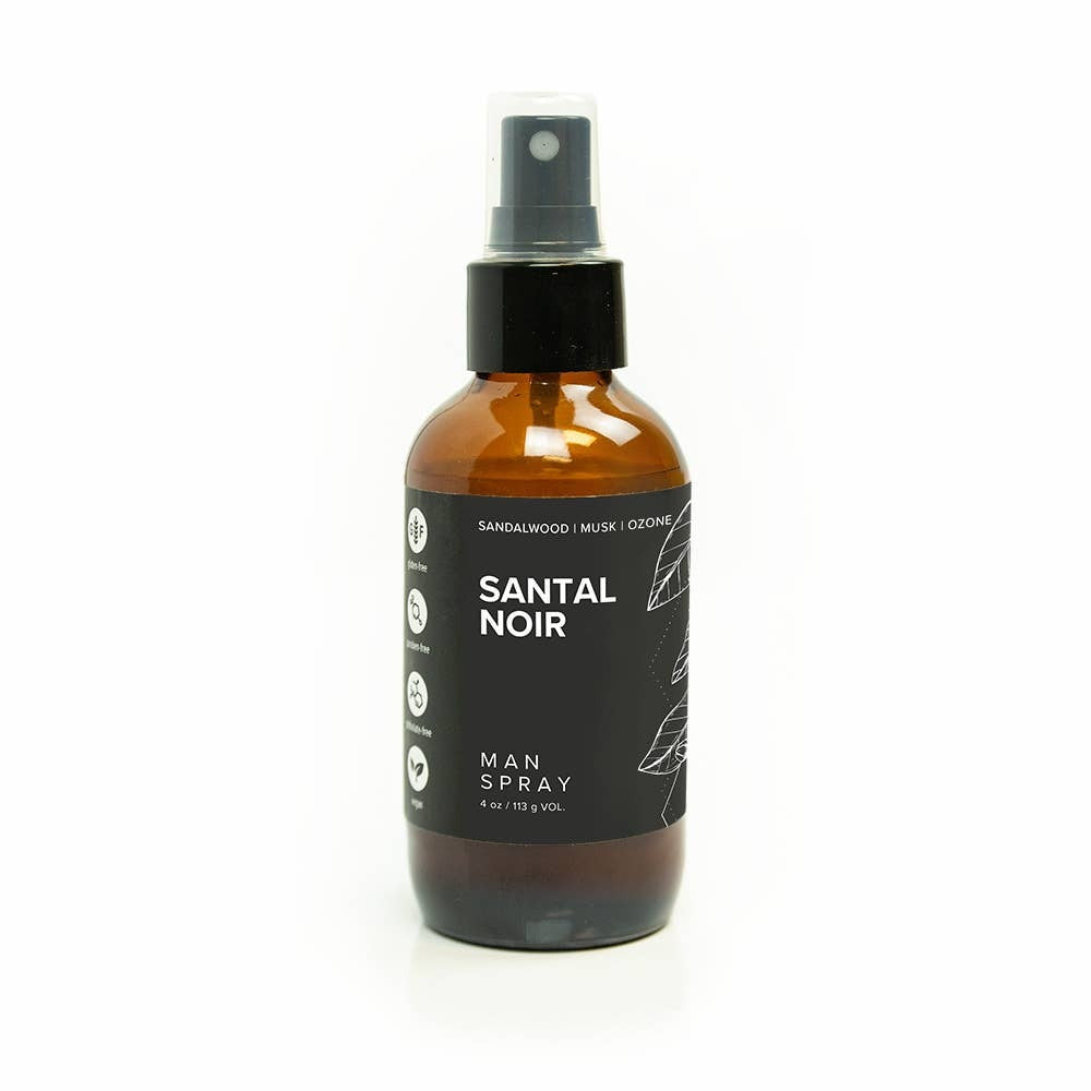 SANDALWOOD | MUSK | OZONE

Sweet and sensual sandalwood combine with sultry amber and musk to create this complex scent. Santal Noir is smooth like a glass of aged whiskey with a fresh burst of ozone, making this fragrance an intricate journey for the sen