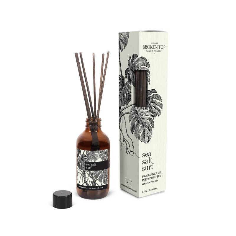 Scent Notes: Wood | Cream | Jasmine

Sea Salt Surf scent flaunts notes of jasmine followed by sweet cream and a hint of driftwood. A top seller in Hawaii and tropical states, this scent creates a memory of the warm salt air, sweet adult drinks, and Summer