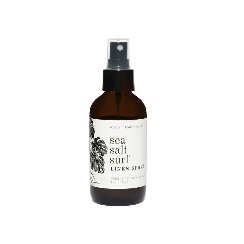 Scent Notes: Wood | Cream | Jasmine

Sea Salt Surf flaunts notes of jasmine followed by sweet cream and a hint of driftwood. As our top-selling scent, it creates a memory of the warm salt air, sweet adult drinks, and beach thoughts. Amazing year-round, bu