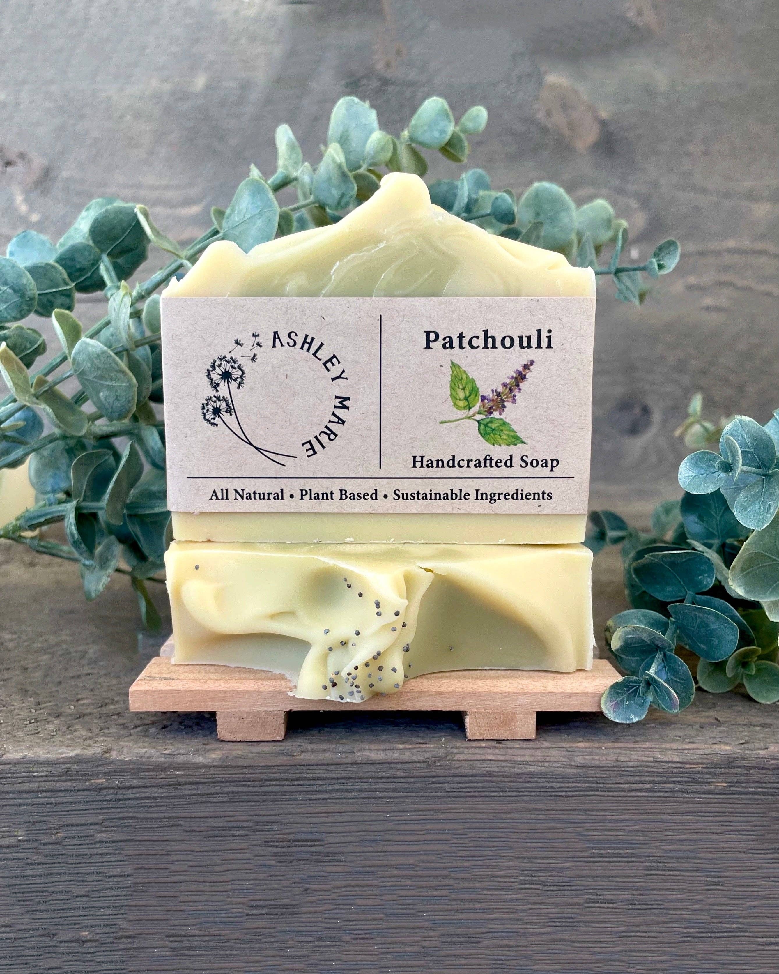 Oh the smell of Patchouli Soap! Some people love it, some people hate it! Either way, there’s no denying the uniquely deep and rich earthiness of patchouli essential oil and I combined it with hints of Spearmint to create a rich, earthy aroma known to be 