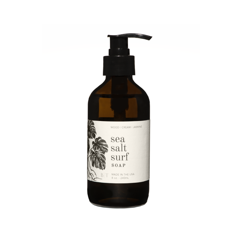 Scent Notes: Wood | Cream | Jasmine

Sea Salt Surf flaunts notes of jasmine followed by sweet cream and a hint of driftwood. As our top seller, this scent creates a memory of the warm salt air, sweet adult drinks, and beach thoughts. A summer favorite!

I