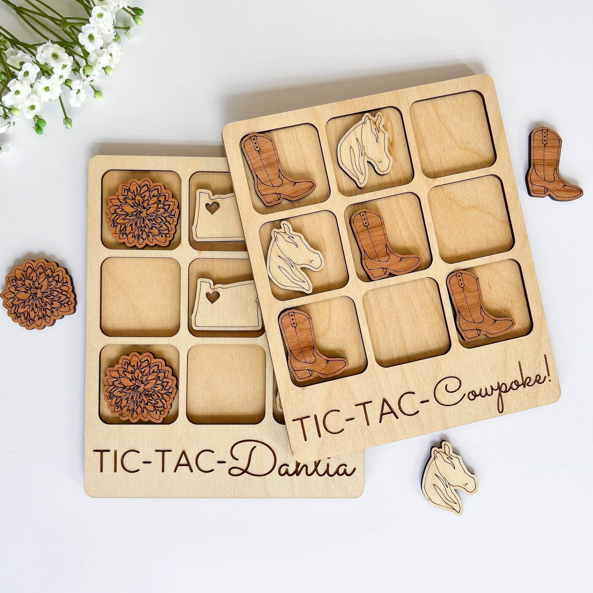 Have something special in mind? We would LOVE to make a custom game board for you! Message us and let's create something fun! **Minimum order of 9 total for free custom design**

FINISHED- Every board is handcrafted with 2 layers of beautiful birch wood a