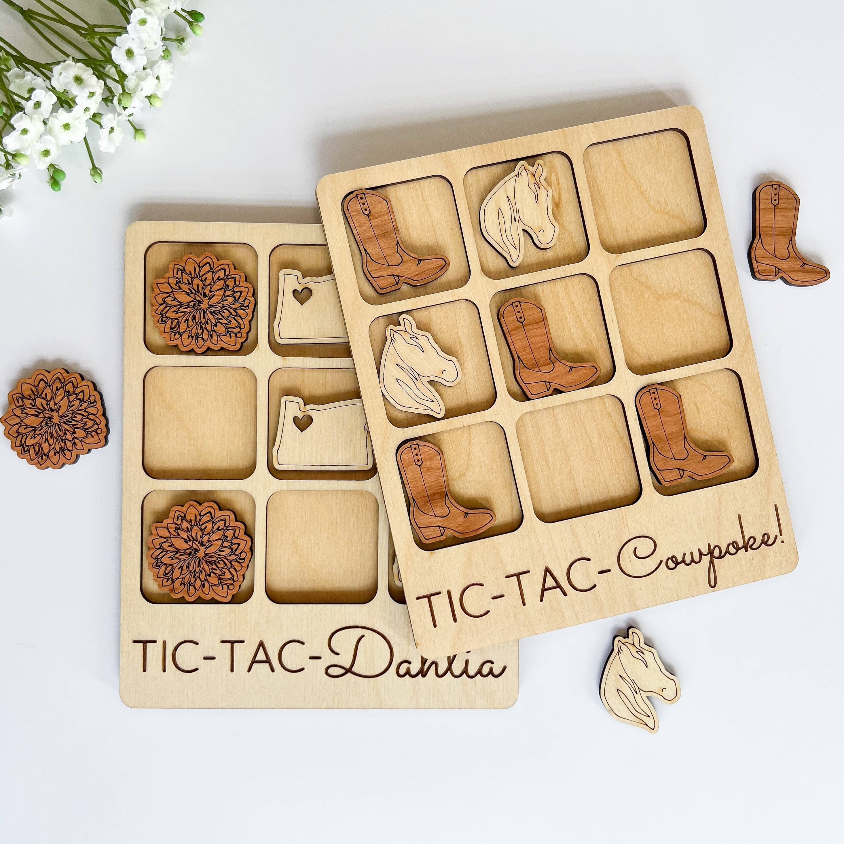 Have something special in mind? We would LOVE to make a custom game board for you! Message us and let's create something fun! **Minimum order of 9 total for free custom design**

FINISHED- Every board is handcrafted with 2 layers of beautiful birch wood a