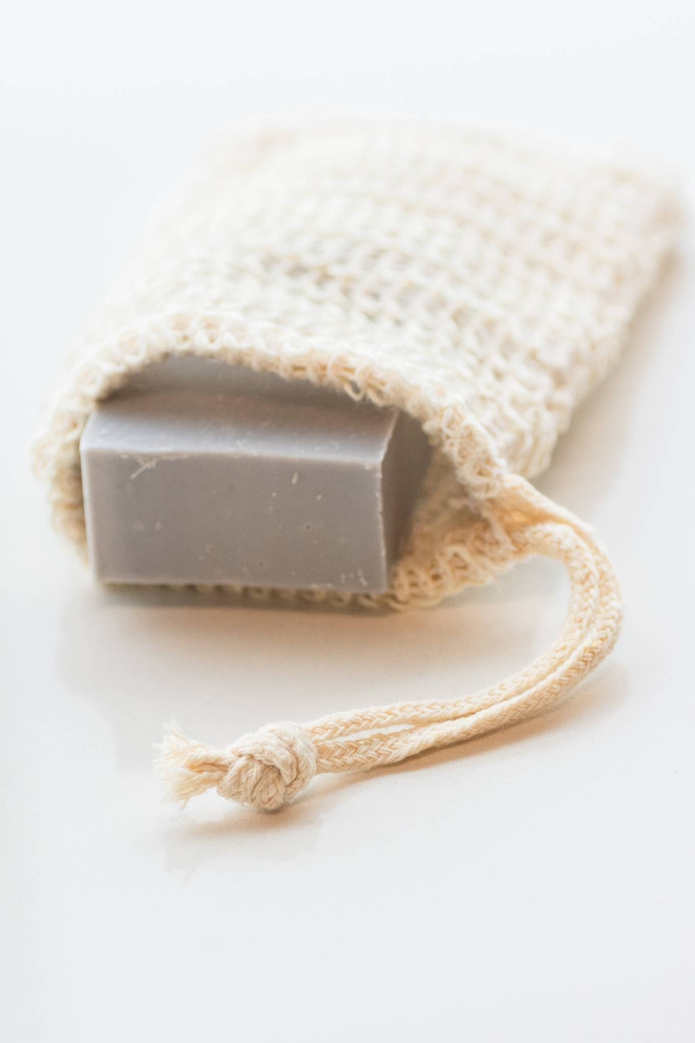 Loose-woven agave fiber provides just the right amount of scrubbing on the body. Agave is a plant native to the southern Americas and is grown for a variety of uses including ropes, mats, rugs, even tequila and mezcal. Our medium-soft fiber woven bag is s