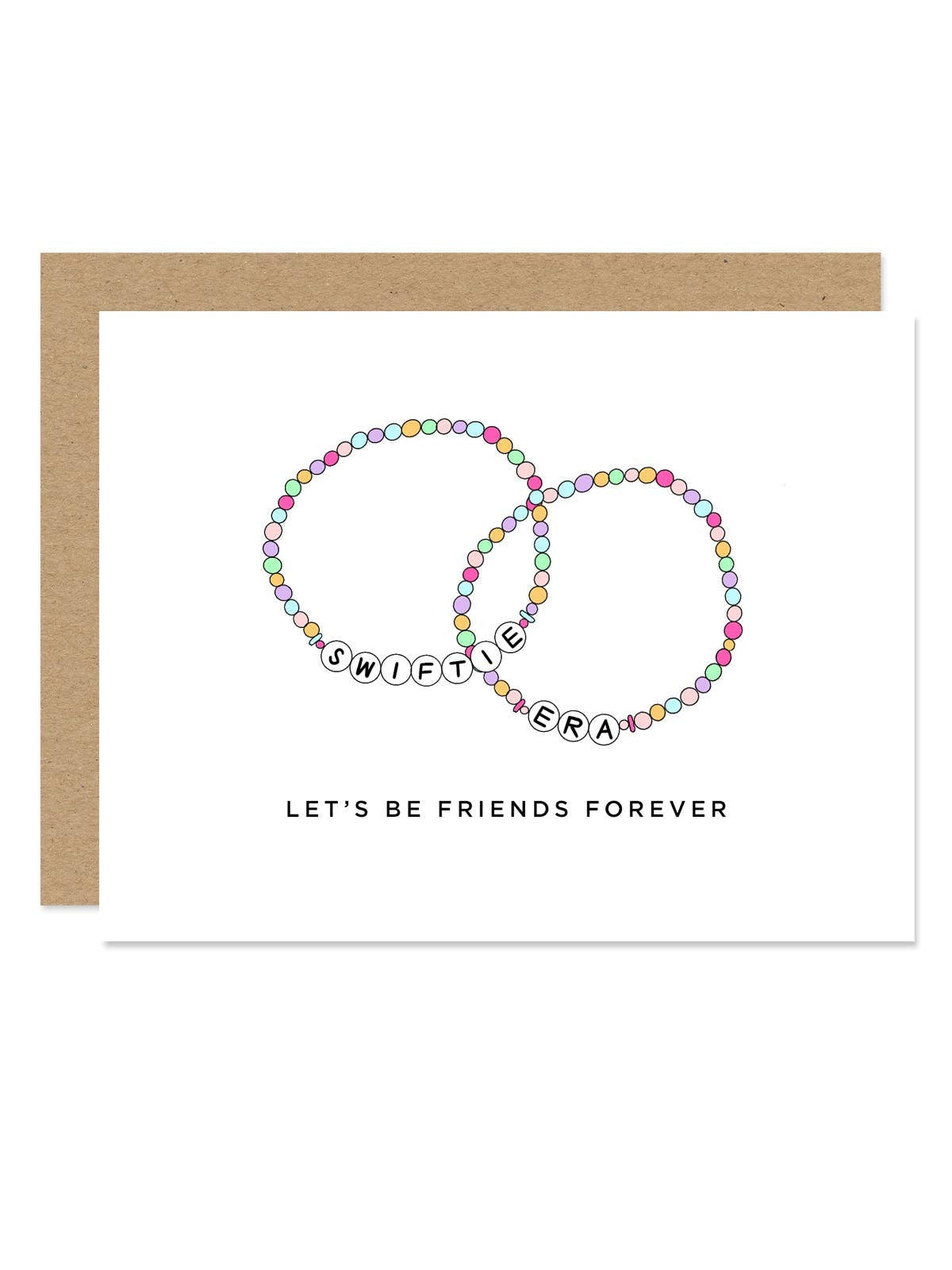 Maddon and Co - Swiftie Friendship Bracelet Card
A2 card with Kraft envelope
