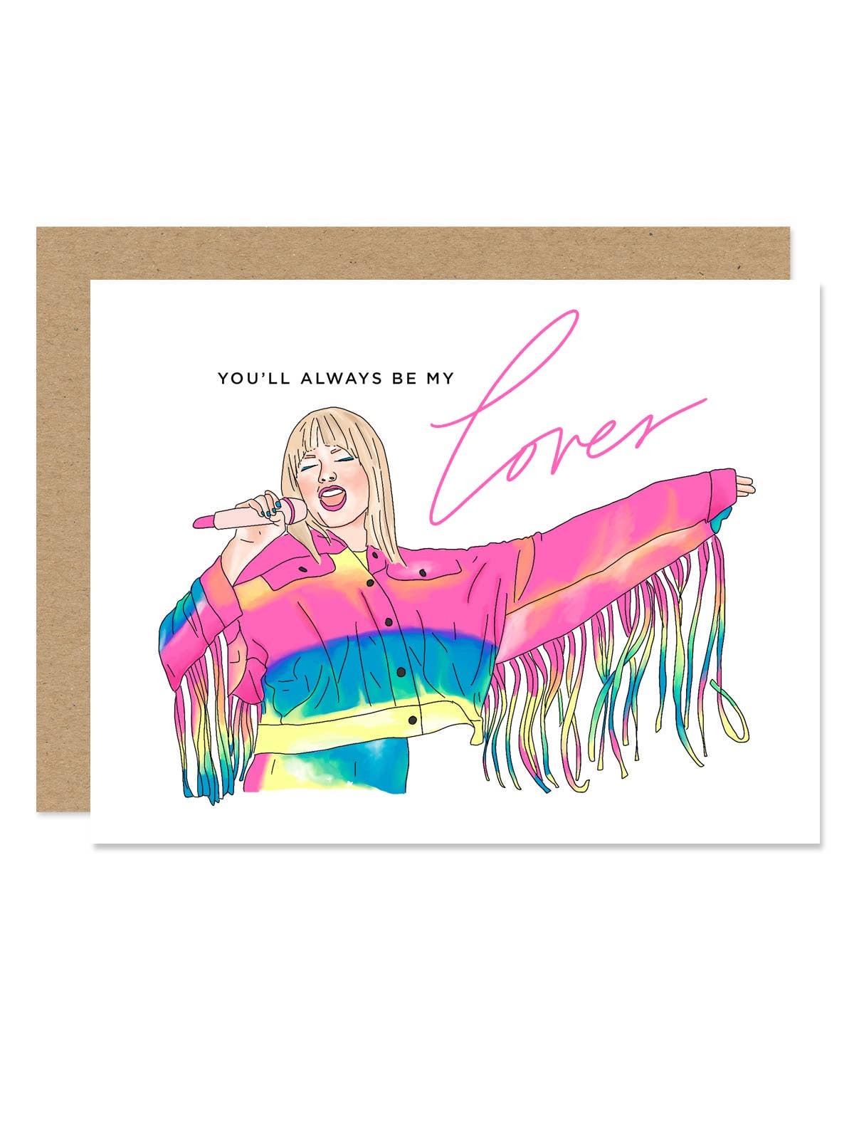 Maddon and Co - Taylor Swift - Lover Card
A2 card with Kraft envelope