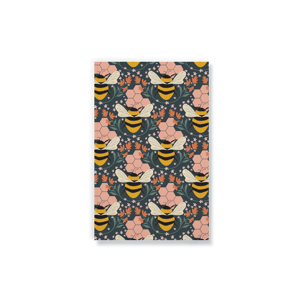 Denik - Honeycomb Bee Classic Layflat Notebook Lined