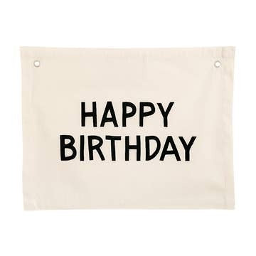 Imani Collective- Happy Birthday Canvas Banner