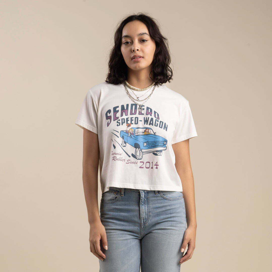 Sendero Speed Wagon Crop Tee