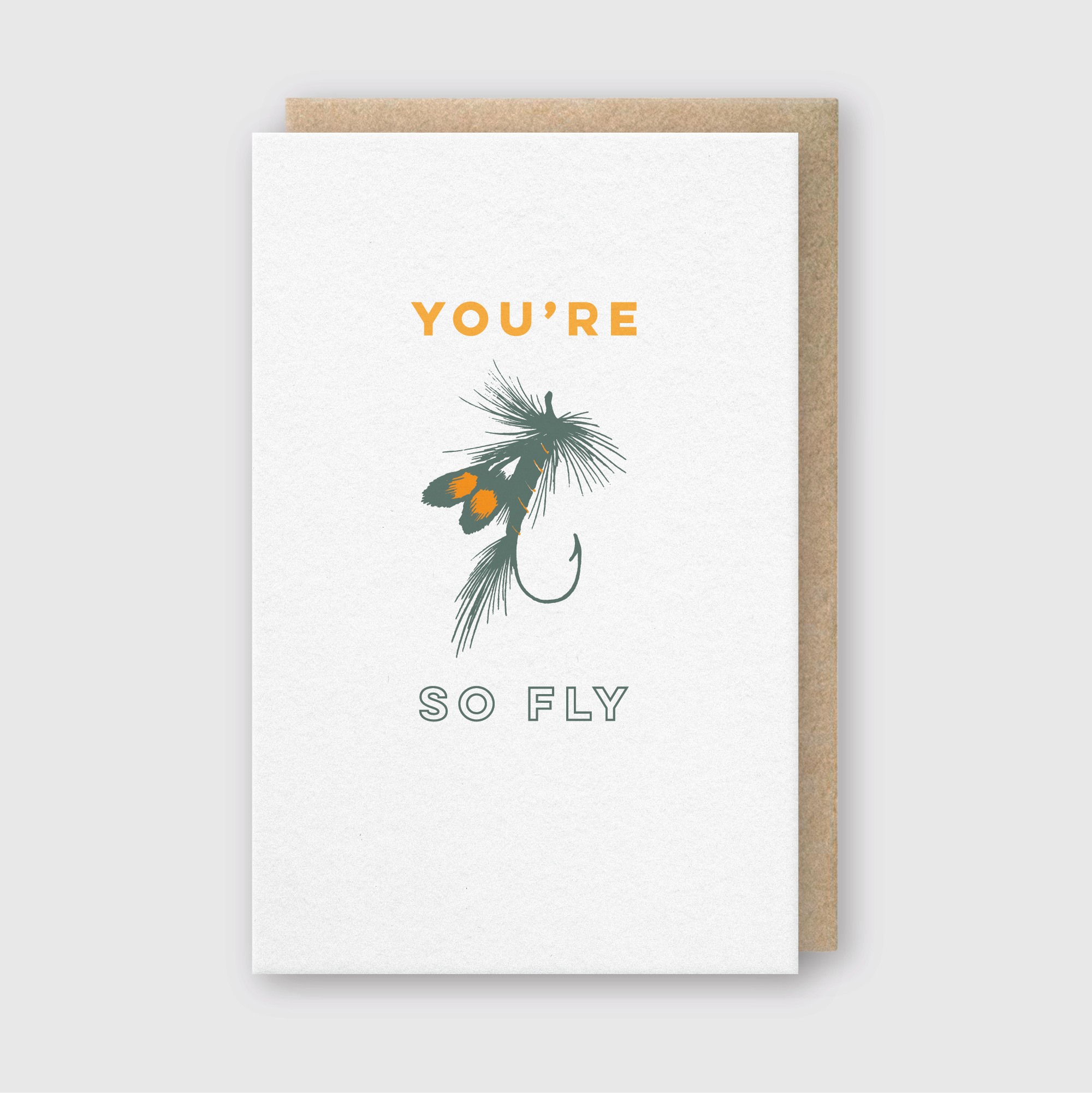 Handcrafted Greeting Card
Letterpress Printed on an Antique Printing Press

- Handmade in Seattle 
- Printed with Soy Based Inks
- Paper: 110lb Cover (100% Recycled)
- FSC Certified + Green Star Certified
- Envelope: Kraft
- Card Size: 3 3/8" X 5 3/8"
- I