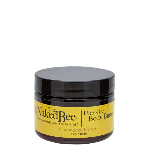 Luxurious Body Butter in the tropical Coconut and Honey scent, made to hydrate all skin types. A shea butter base helps to smooth and soften skin.


3 oz. jar.