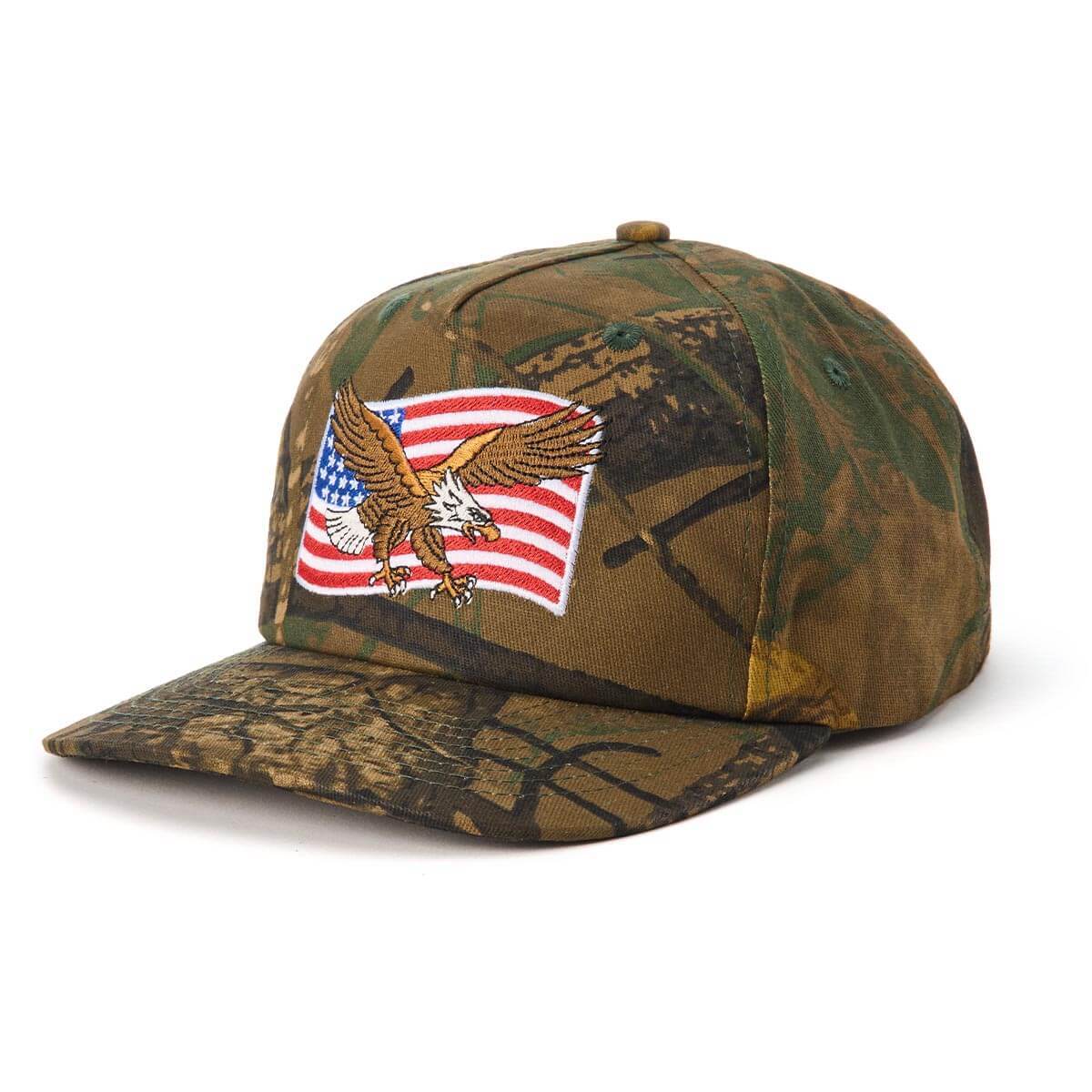 Classic through and through. 
The SGR USA Snapback is a timeless American classic, made from 100% cotton with a bold look and nothing extra. For small town summers and cross-country miles, this one's built to last.
-Medium profile, structured snapback

-O
